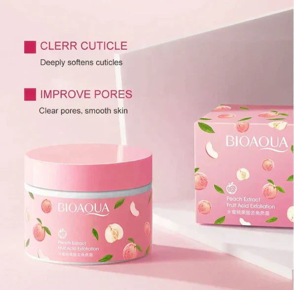 🍑Bioaqua Peach Extract Fruit Acid Exfoliating Face Gel Cream🍑