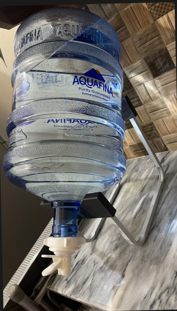 Detachable Bottle Stand with Nozzle Tap (Without Bottle)