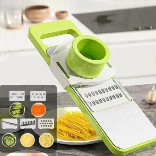 5 In 1 Stainless Steel Multifunctional Vegetable Slicer Cutter