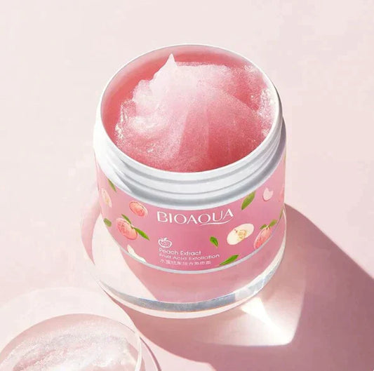 🍑Bioaqua Peach Extract Fruit Acid Exfoliating Face Gel Cream🍑